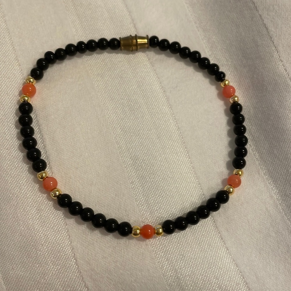 Costume bead bracelet.